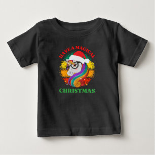 Camiseta De Bebé tener navidades mágicos