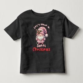 Camiseta De Bebé Tengamos una dulce Navidad niños