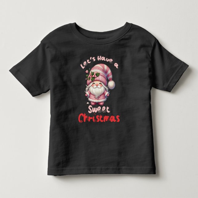 Camiseta De Bebé Tengamos una dulce Navidad niños (Anverso)