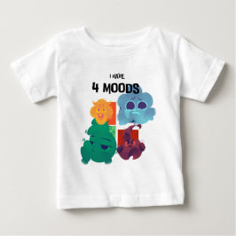 Camiseta De Bebé Tengo 4 Modos