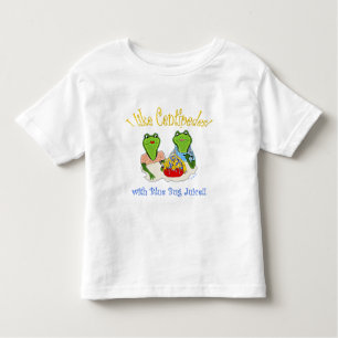 Camiseta De Bebé Tengo gusto de ciempiés con el jugo azul del