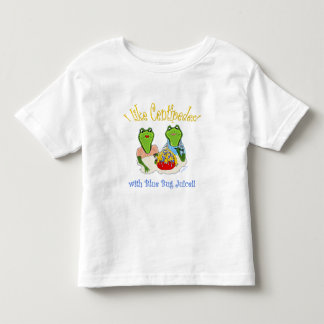 Camiseta De Bebé Tengo gusto de ciempiés con el jugo azul del