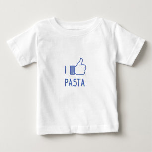 CAMISETA DE BEBÉ TENGO GUSTO DE LAS PASTAS