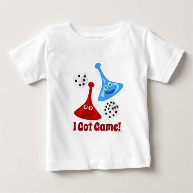 Camiseta De Bebé Tengo juego (Anverso)