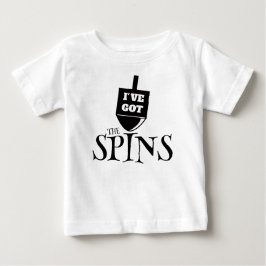 Camiseta De Bebé Tengo las vueltas - negro