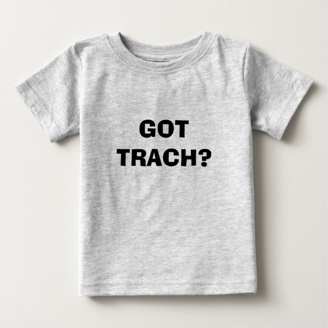 CAMISETA DE BEBÉ ¿TENGO RASTREO? (Anverso)