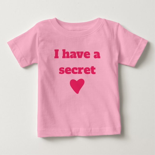 Camiseta De Bebé Tengo una cita personalizada de una hermana mayor  (Anverso)