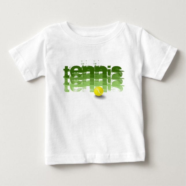 Camiseta De Bebé Tenis (Anverso)