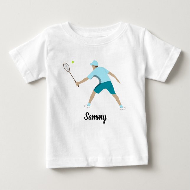 Camiseta De Bebé Tenis (Anverso)