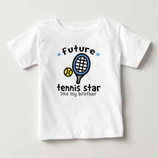 Camiseta De Bebé Tenis Como Hermano