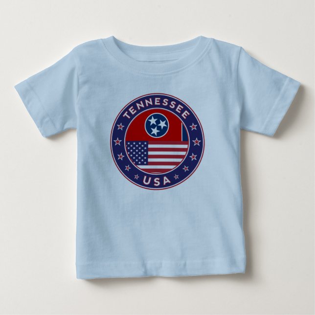 Camiseta De Bebé Tennessee (Anverso)