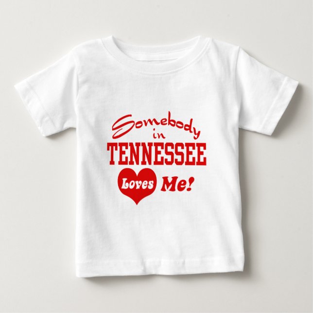Camiseta De Bebé Tennessee (Anverso)