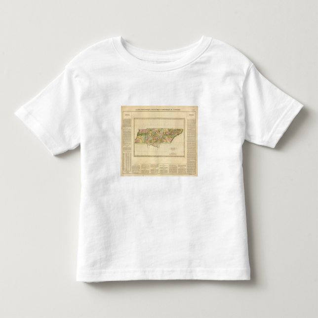 Camiseta De Bebé Tennessee los E.E.U.U. (Anverso)