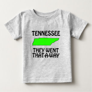 Camiseta De Bebé Tennessee - Se Fueron Por Allá