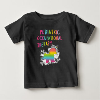 Camiseta De Bebé Terapia profesional pediátrica OT