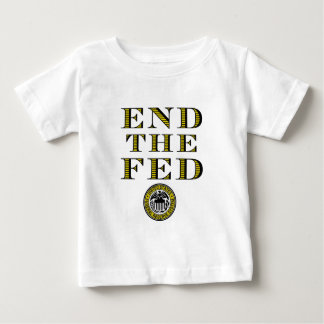 Camiseta De Bebé Termine el FED Federal Reserve