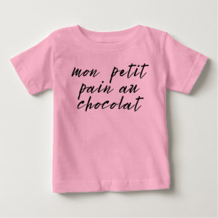 Camiseta De Bebé Término francés lindo de cariño