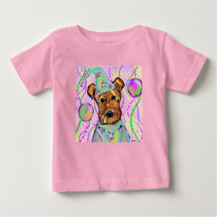 CAMISETA DE BEBÉ TERRIER AIREDALE  