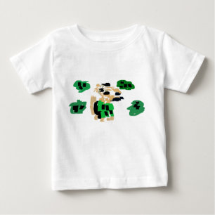 Camiseta De Bebé Terrier Irlandés lleva verde San Patricio