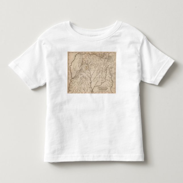 Camiseta De Bebé Territorio 4 de Mississippi (Anverso)