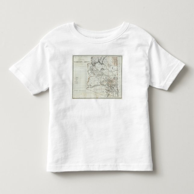 Camiseta De Bebé Territorio de Arizona (Anverso)