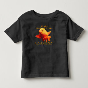Camiseta De Bebé Territorio de California Pez Marino La Damisela