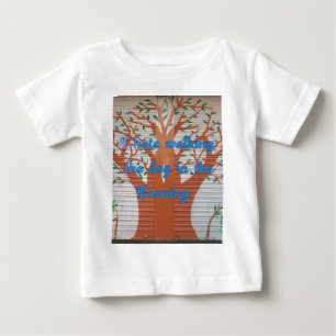 Camiseta De Bebé "Terror al Paseo Nocturno del Perro" – Odio Pasear