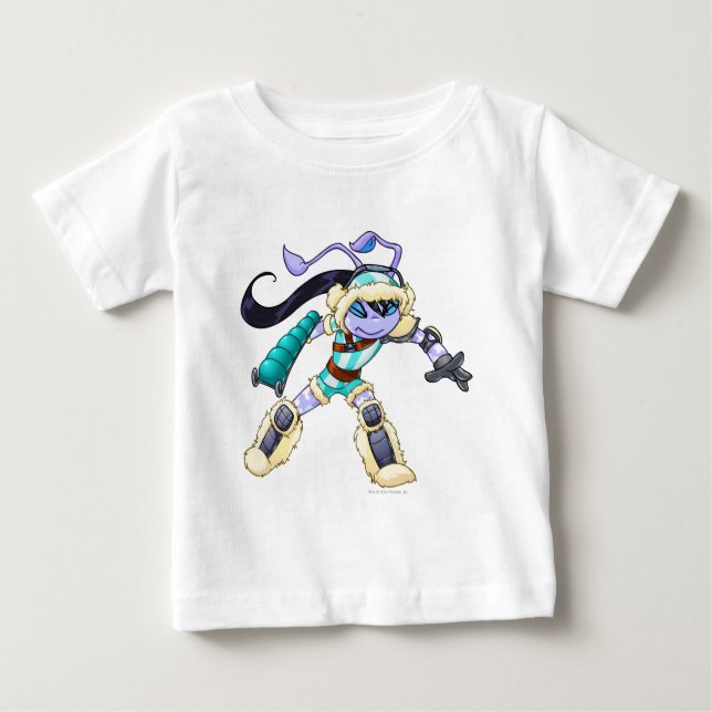 Camiseta De Bebé Terror Mountatin Team Captain 2 (Anverso)