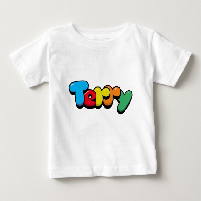 Camiseta De Bebé Terry (Anverso)