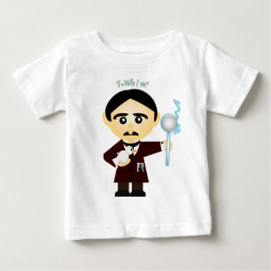 Camiseta De Bebé Tesla