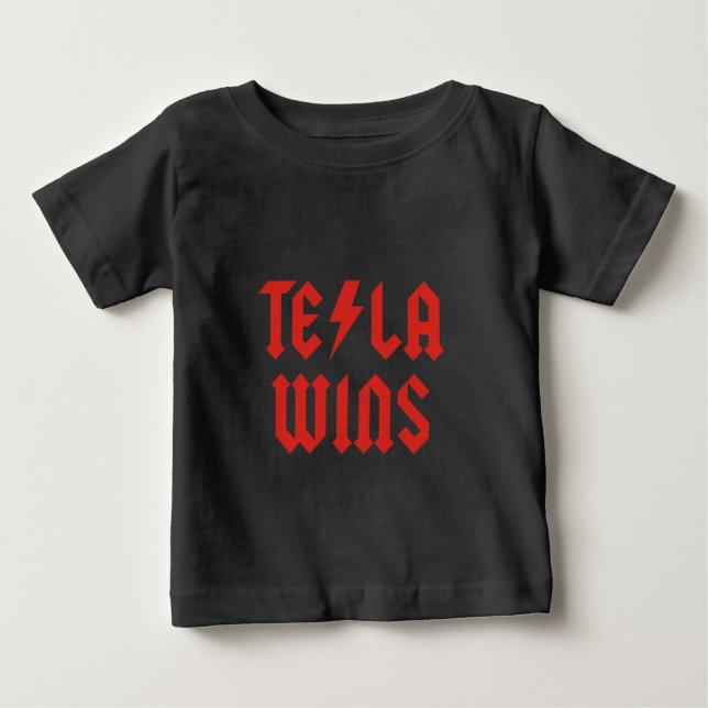 Camiseta De Bebé Tesla (Anverso)