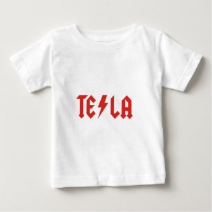 Camiseta De Bebé Tesla