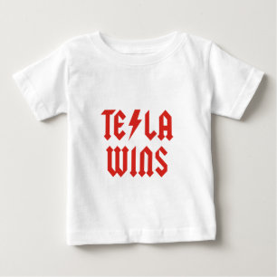 Camiseta De Bebé Tesla