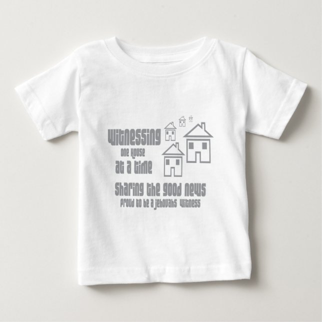Camiseta De Bebé Testigo de Jehová (Anverso)