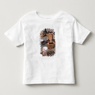 Camiseta De Bebé Tetera, cuenco de azúcar, pote del chocolate y