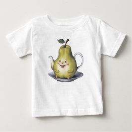 Camiseta De Bebé Tetera del oído sonriente