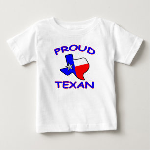 Camiseta De Bebé Texan orgulloso del bebé de Tejas