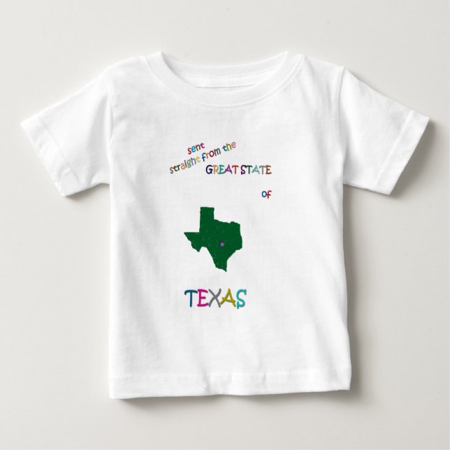 CAMISETA DE BEBÉ TEXAS (Anverso)