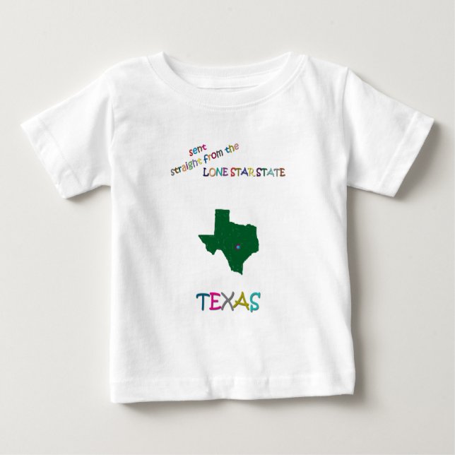 CAMISETA DE BEBÉ TEXAS (Anverso)