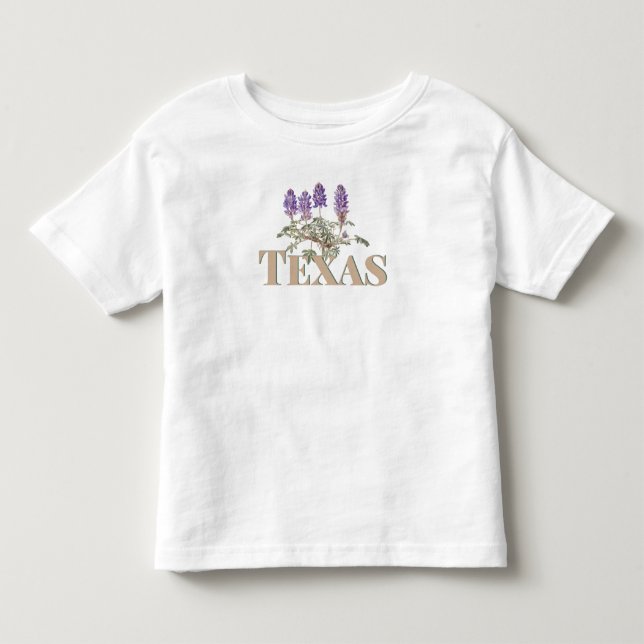 Camiseta De Bebé Texas Bluebonnet 2 (Anverso)