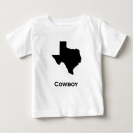 Camiseta De Bebé Texas Cowboy