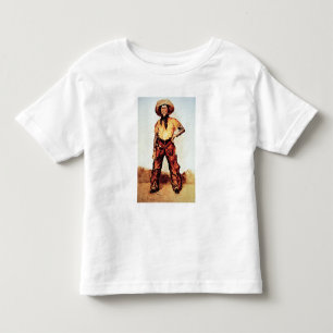 Camiseta De Bebé Texas Cowboy, c.1890 (aceite sobre lienzo)