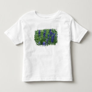 Camiseta De Bebé Texas, Lago Buchanan. Texas Bluebonnet y silvestre