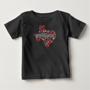 Camiseta De Bebé Texas Soy un doctor Pepper Aholic Dr Pepper Texas