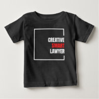 texto en blanco y rojo de creativo y elegante abog