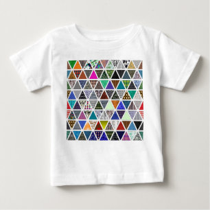 Camiseta De Bebé Texturas triangulares 02