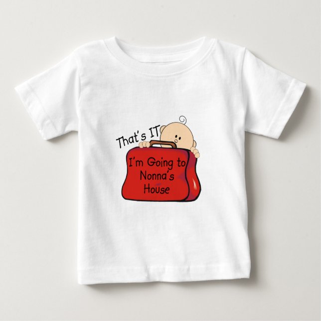 Camiseta De Bebé That's it Nonna (Anverso)