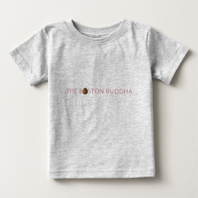 Camiseta De Bebé The Boston Buddha Shop (Anverso)