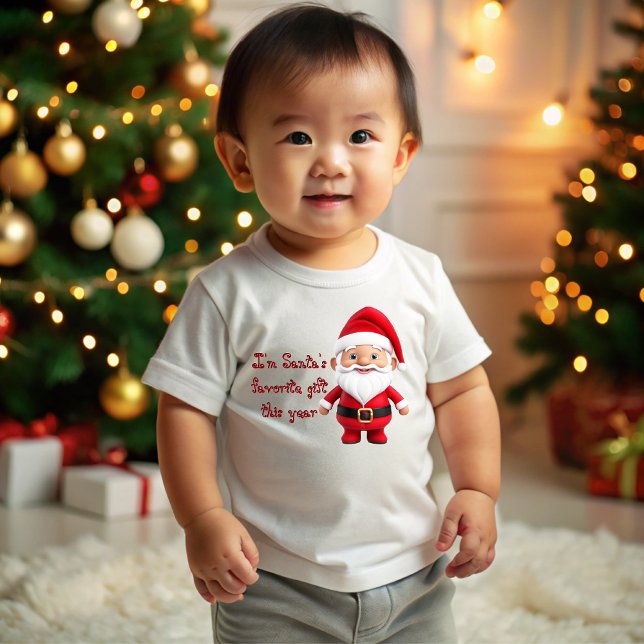 Camiseta De Bebé The Christmas gift (Subido por el creador)