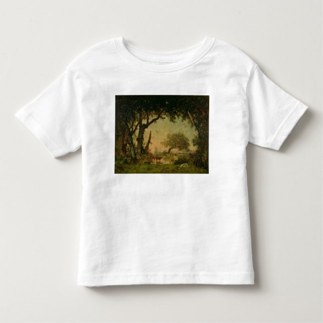 Camiseta De Bebé The Edge del bosque en Fontainebleau (Anverso)